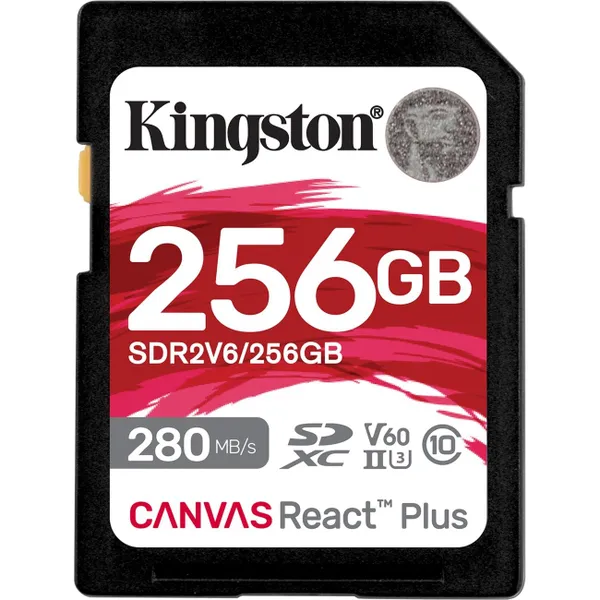 Canvas React Plus 256GB SDXC Memory Card