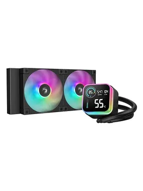 DeepCool LQ240 Processor Liquid cooling kit 12 cm Black 1 pc(s)