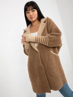 Women's light brown coat