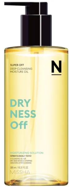 Cleansing oil for dry skin Super Off Dryness Off (Deep Cleansing Moisture Oil) 305 ml