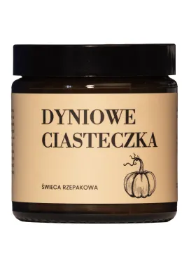 Pumpkin rapeseed candle 120ml cookies