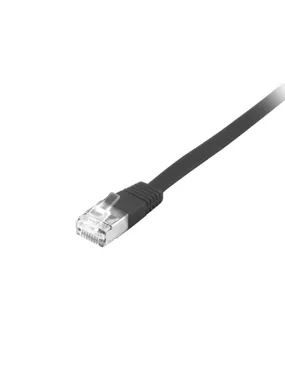 Equip Cat.6A U/FTP Flat Patch Cable, 3.0m, black