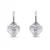 Charming girls' silver earrings heart EA183W