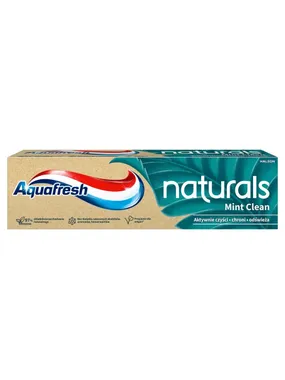 Naturals Mint Clean toothpaste with fluoride 75ml