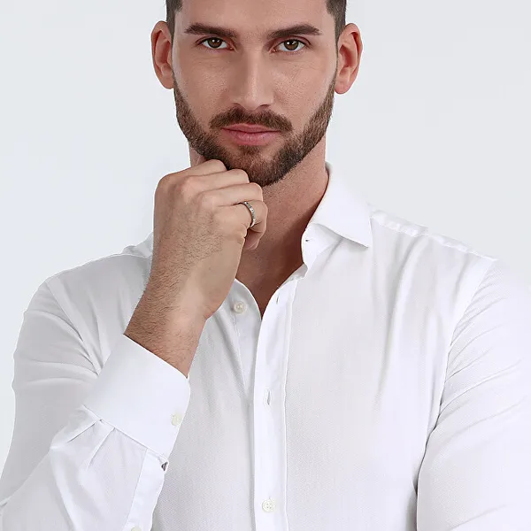 Stylish steel ring with Motown SALS85 crystals