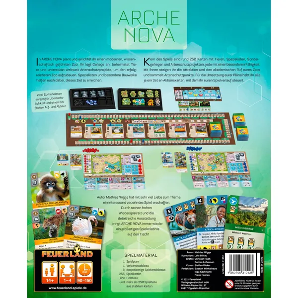 Arche Nova, board game