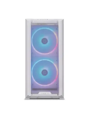 Lian Li LANCOOL 216 Midi Tower caurspīdīgs, balts