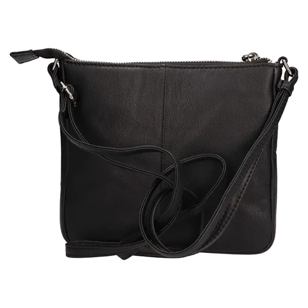 Women's leather crossbody bag BLC-23-2594 BLK