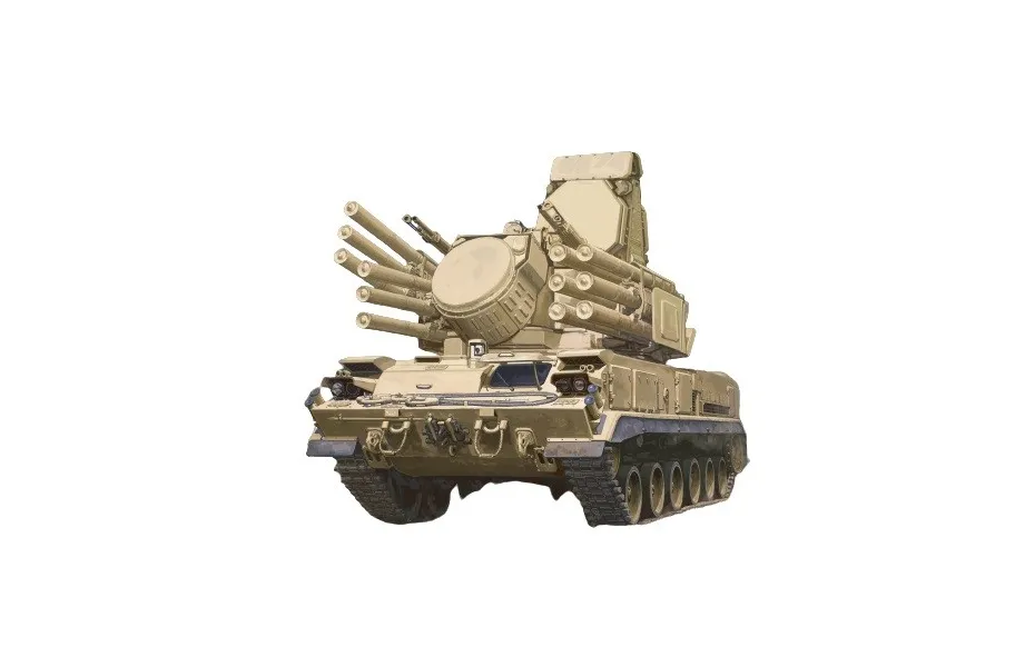 Plastic model ZPRK DB 96K6 Pantsir-S1 Tracked 1/35