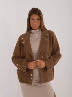 Women's Brown Transitional Jacket