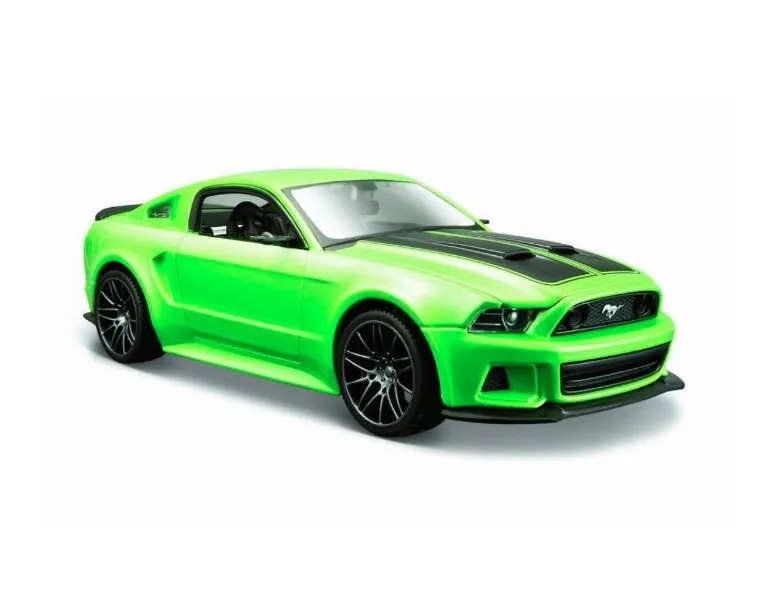 Composite model Ford Mustang Street Racer green 1/24