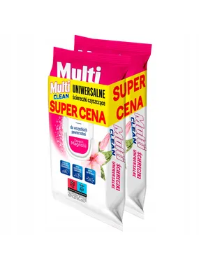 Multi Clean Universal cloths for all surfaces 2x72 pcs