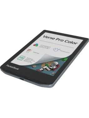 PocketBook Verse Pro Color e-grāmatu lasītājs 6" E Ink Kaleido 3 16 GB Wi-Fi Stormy Sea (PB634K3-1-WW)
