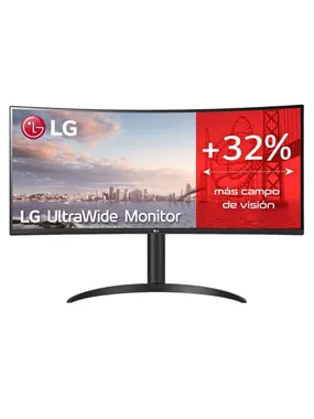 LG 34WP75CP-B LED displejs 86,4 cm (34 collas) 3440 x 1440 pikseļi Wide Quad HD LCD melns