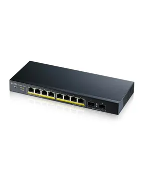 Switch GS1900-10HP v2 8port L2 PoE 2xSFP 70W 802.3at