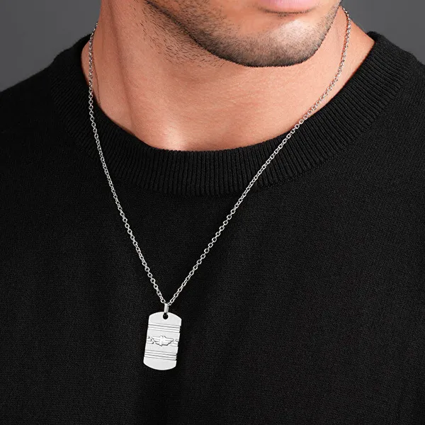 Fashion steel necklace for men Revelry PEAGN0033301