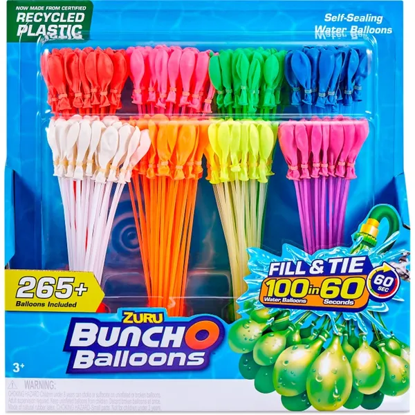 Bunch O Balloons Tropical Party Water Balloons Set 280pcs Water Toys