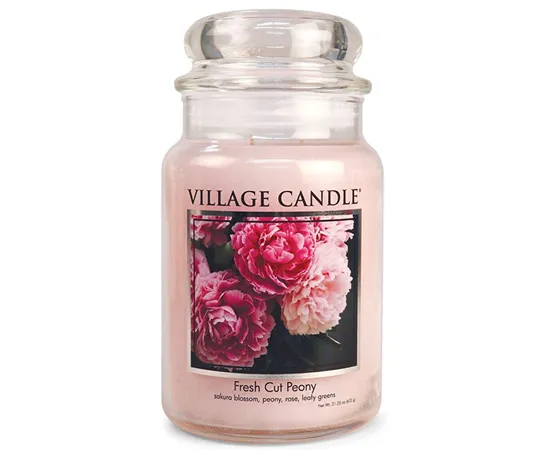 Scented candle in glass Fresh Cut Peonies (Fresh Cut Peonies) 602 g