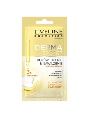 Derma Expert Brightening-Moisturizing Creamy Face Mask-Serum 8ml