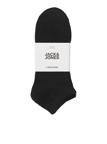 3 PACK - men's socks JACLOUIS 12260079 Black