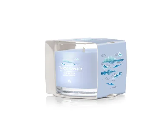 Votive candle in Ocean Air glass 37 g
