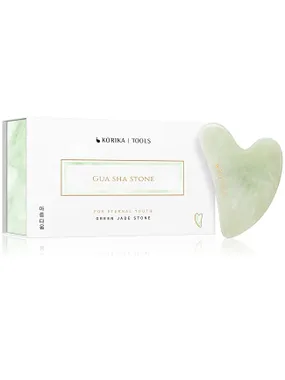 Gua Sha Stone Made of Green Jade (Gua Sha Stone)