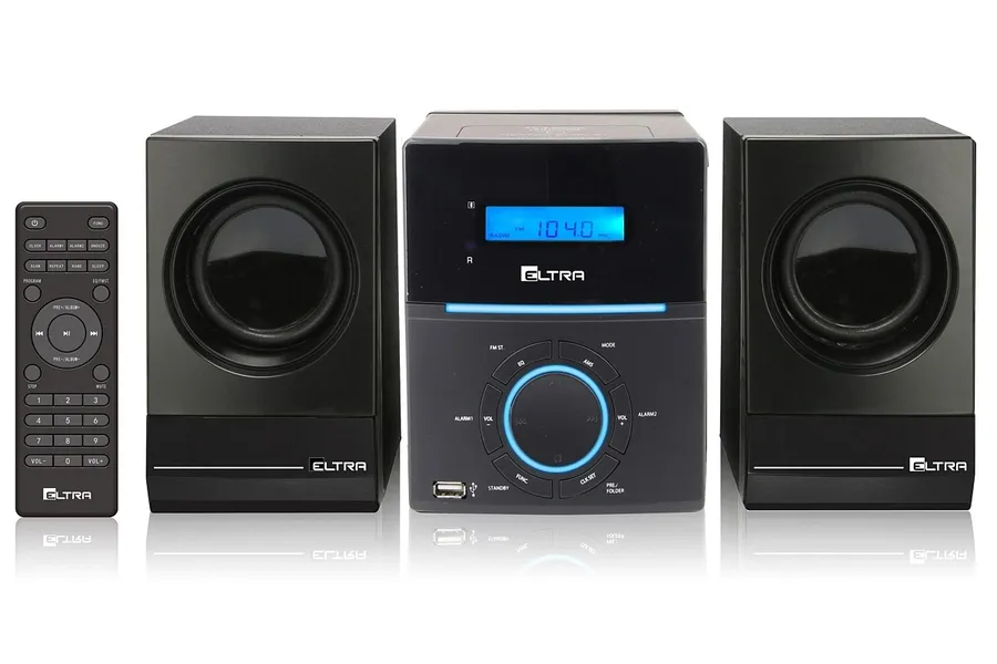 Hi-Fi tower Neptun Blue BT CD USB