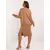 Women's camel casual set