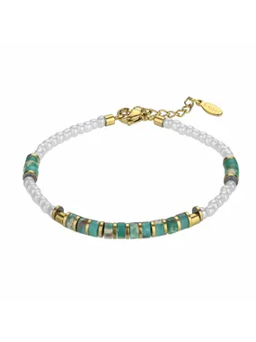 Fashionable chrysoprase bead bracelet EWB23004G
