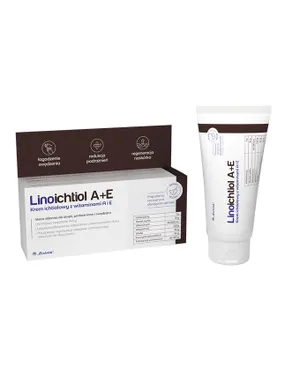 Linoichtiol A+E ichthyol cream with vitamins A and E 50g