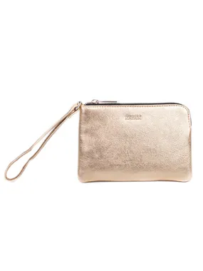 Women's leather handbag case A2 Gold