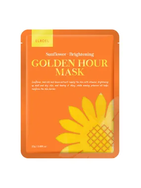Golden Hour Mask Brightening Sunflower Face Mask 25g