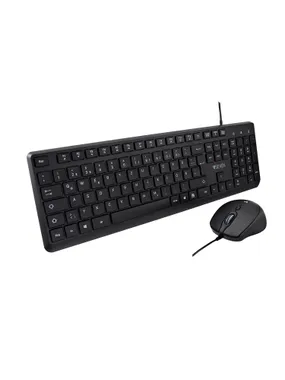 V7 CKU350FR USB tastatūras un peles kombinācija — FR izkārtojums