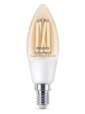 Philips Smart Filament Transparent E14 C35 4.9 W (40 W), WW-CW