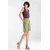 Short, linen shorts - green - SD86