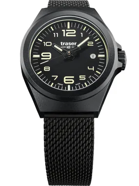 Traser H3 108204 Mens Watch P59 Essential S Black 37mm 10ATM