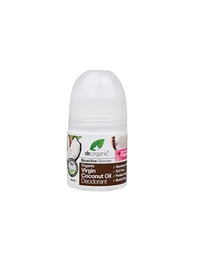 Dr Organic Virgin Coconut Oil Deodorant  Roll On 50ml