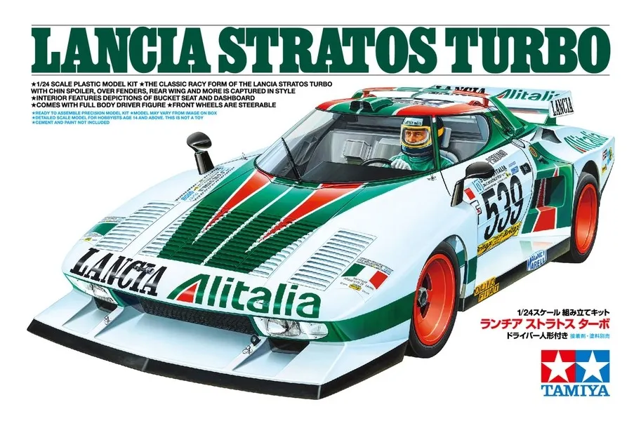 Plastic model Lancia Stratos Turbo 1/24