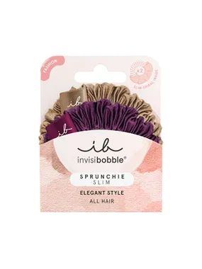 Hair elastics Sprunchie Slim The Snuggle is Real 2 pcs