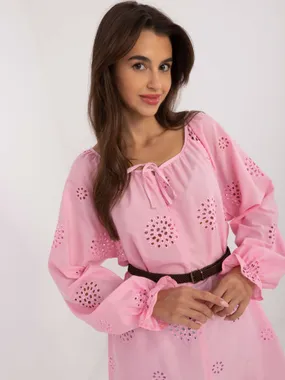 Women's pink Casual blouse