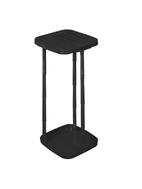 Plast Team 120L bag rack, black
