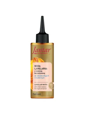 Jantar lamellar water with amber essence for long and unruly hair 150ml