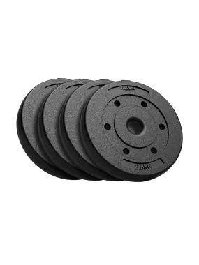 Set of bitumen weights 4x2.5kg, hole 31mm, REBEL ACTIVE