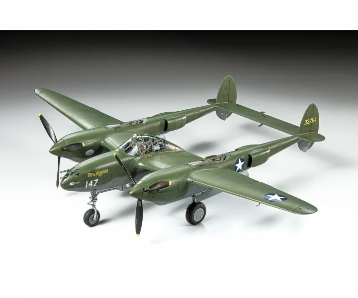 Plastic model Lockheed P-38 F/G Lightning