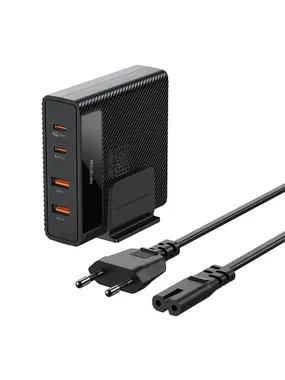 GaN 100W charging station Mcdodo CH-1802, 2x USB-C, 2x USB-A (black)