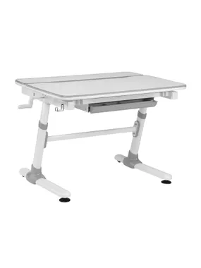 Ergo Office height-adjustable ergonomic desk for children, gray, max 100kg, ER-417 2 pieces