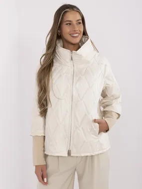 Women's light beige transition jacket