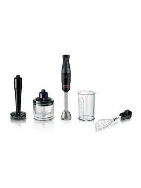 Bosch Serie 4 MSM4B623 blenderis 0,6 L iegremdējamais blenderis 1000 W antracīts, caurspīdīgs