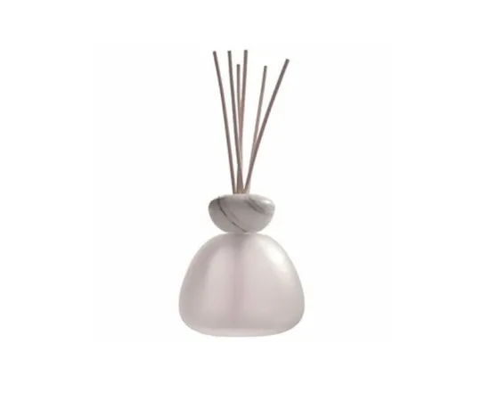 Millefiori Milano glass diffuser|Air Design, Frosted glass, white marble top|