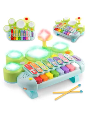 Educational toy dulcimer, xylophone and drums rk-751 ricokids